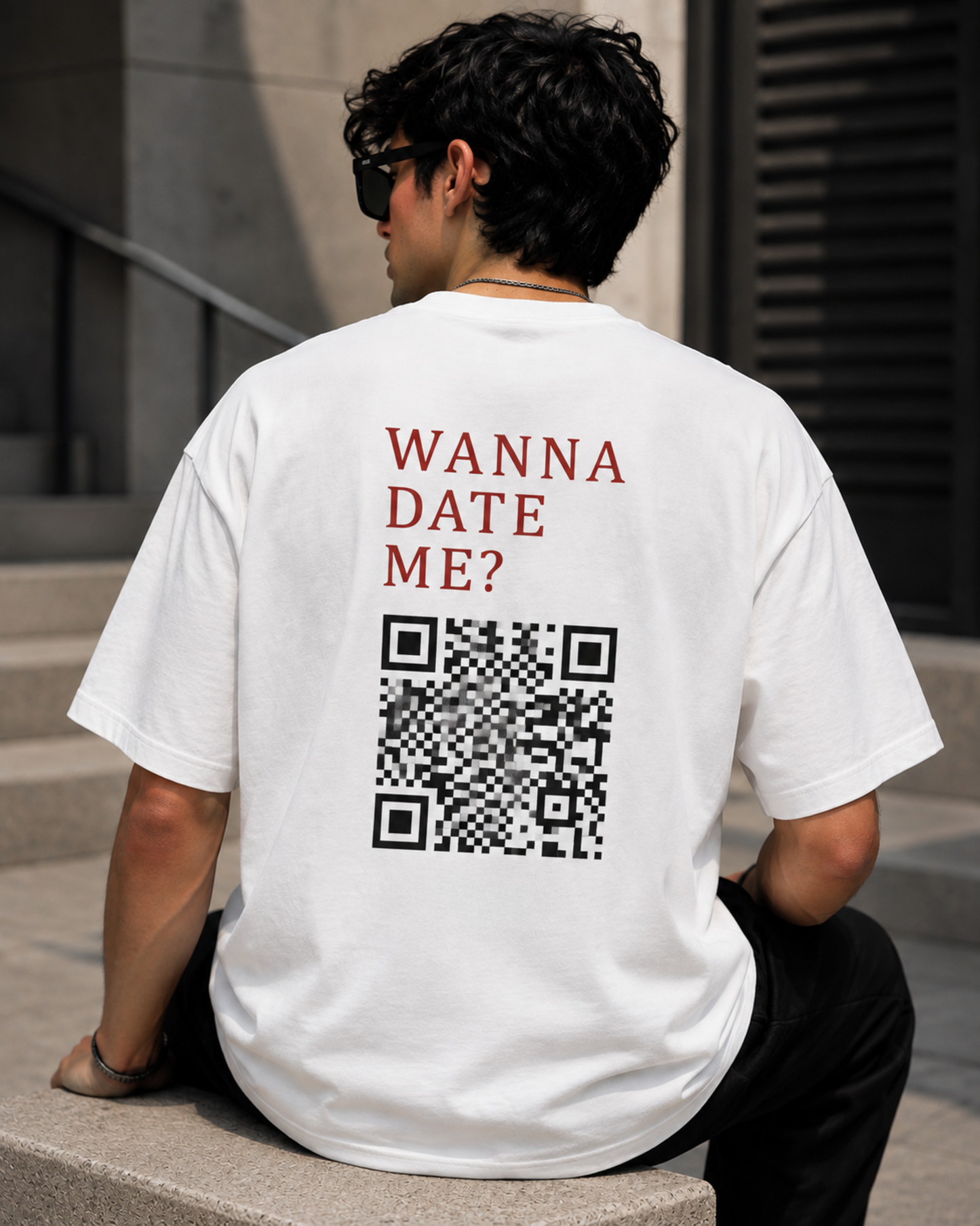 QR Code Interactive T-Shirt